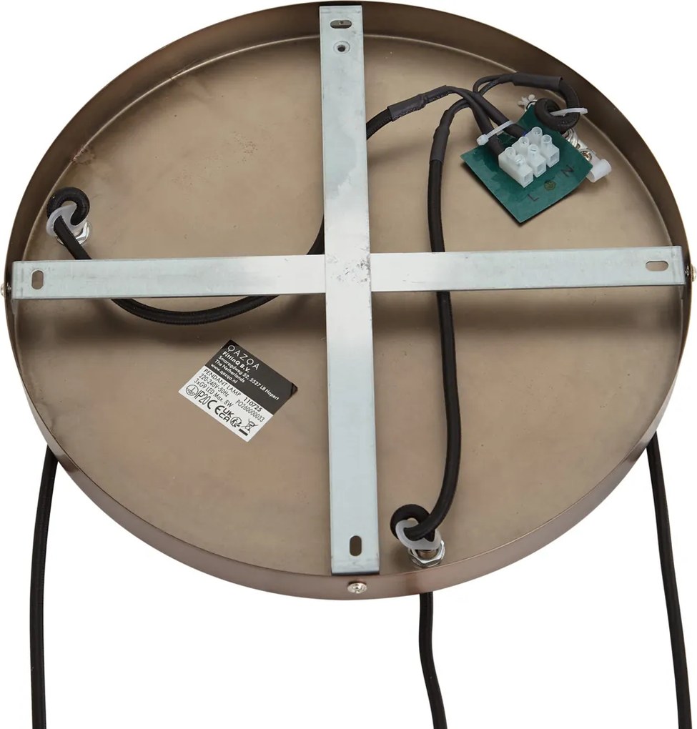 Lampada a sospensione di design bronzo scuro 3 luci - Ard