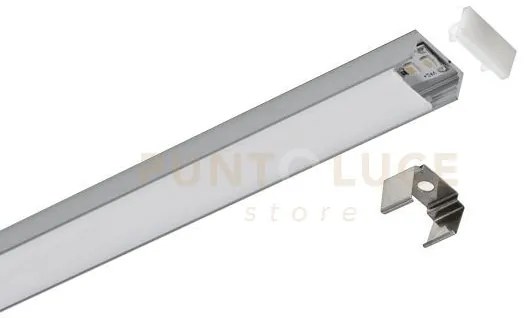 Gstp230- profilo in alluminio sezionabile parete/soffitto/mobili co...