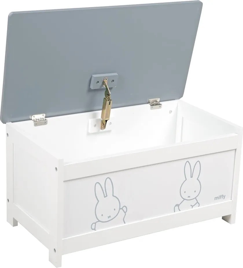 Scatola per bambini bianca 60x32x30 cm Miffy – Roba