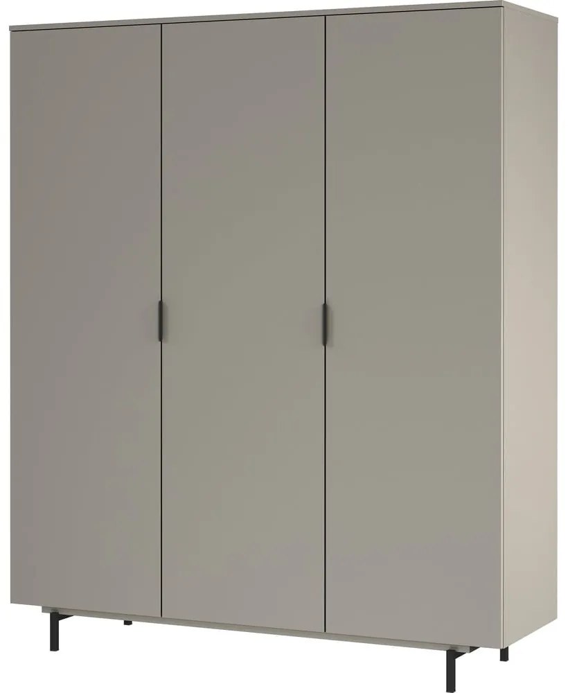 Armadio per bambini grigio 158x190x54 cm Tomino – Germania