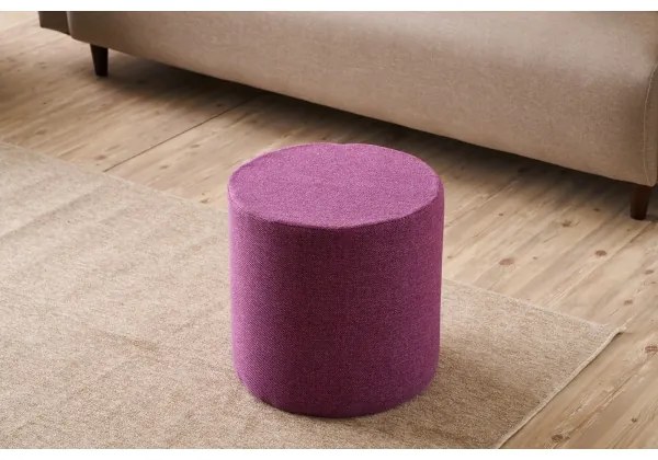 Pouf RONDO, Ø 40 cm, rosa
