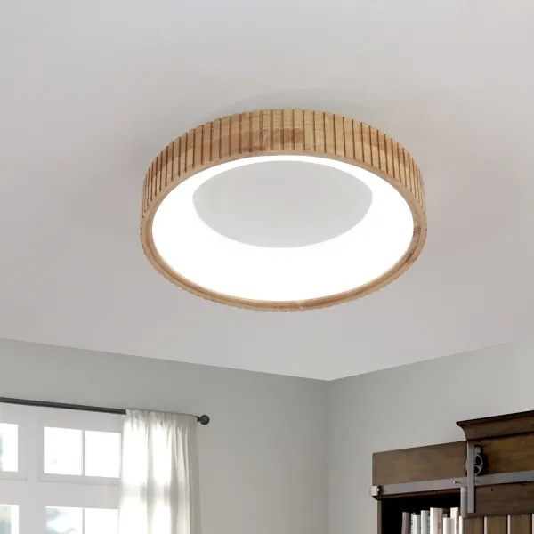 Brilagi - Lampada da soffitto LED FALCON WOOD MODERN LED/30W/230V Ø 45 cm legno