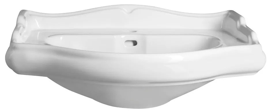 Lavabo bianco in ceramica 69x52 cm Retro – Sapho