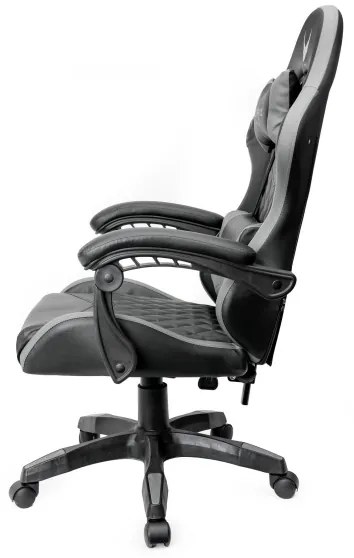 Sedia gaming FIORANO nero/grigio