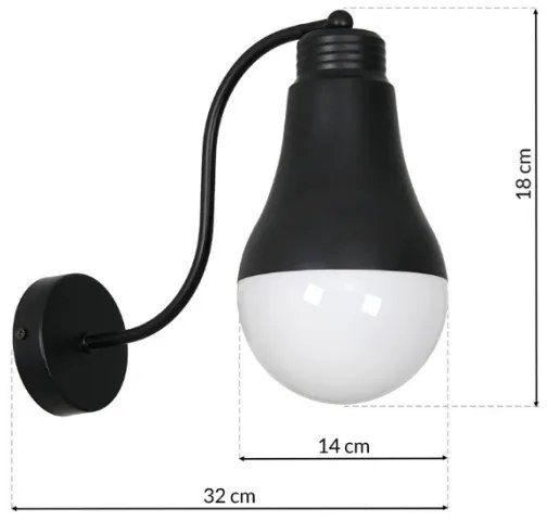 Applique HELIOS 1xE14/40W/230V