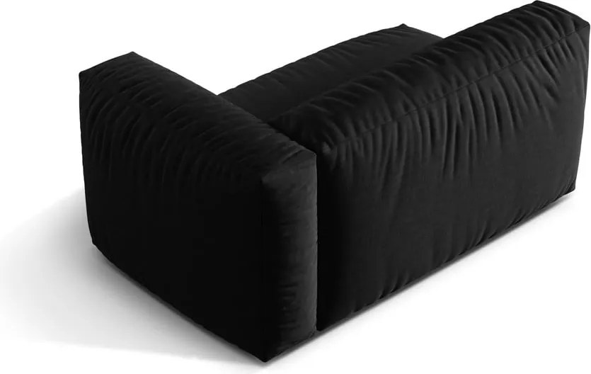 Modulo divano nero (angolo destro) Martina - Micadoni Home