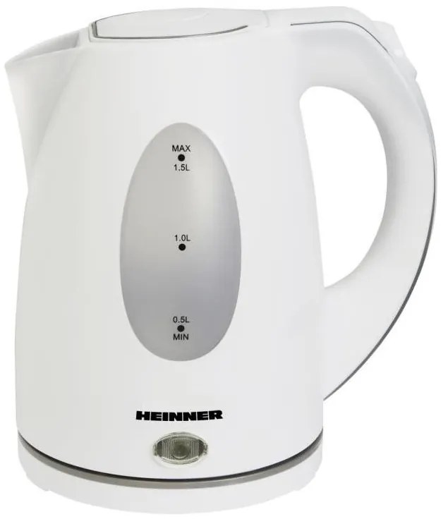 Heinner PF-47 - Bollitore elettrico 1,5 l 2200W/230V bianco