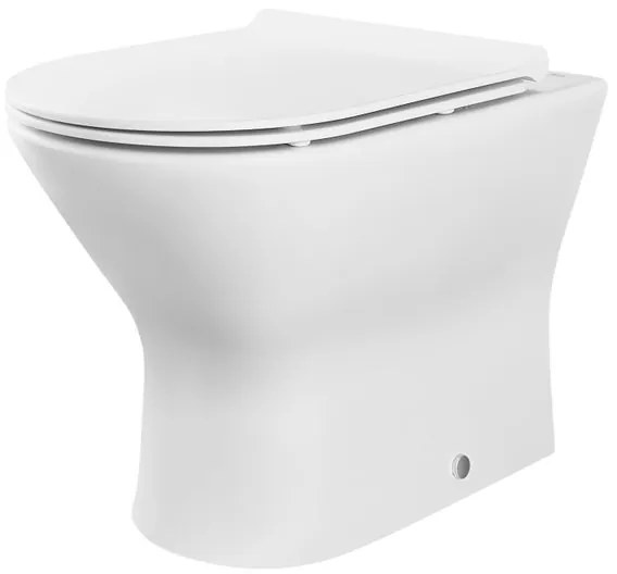 Vaso WC filomuro ROCA nexo, sedile escluso P 54 x L 150 x H 39 cm bianco