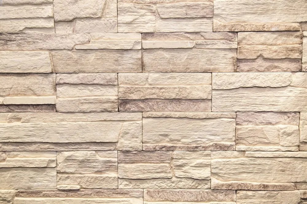 Carta da parati – Pietra Beige Elegante
