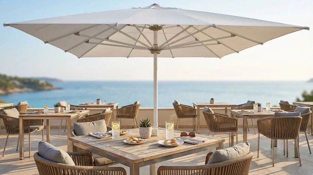 ALABARDA - ombrellone da giardino palo centrale