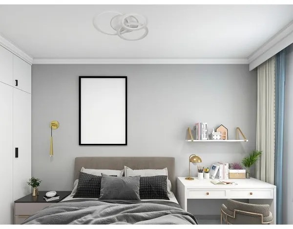 Plafoniera LED dimmerabile LED/90W/230V 3000-6500K + telecomando