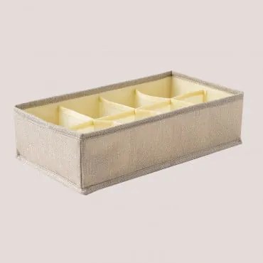 Organizer Tessile (35x17 cm) Guat Beige - Sklum