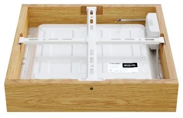 APLED - Plafoniera LED QUADRA LED/24W/230V quercia