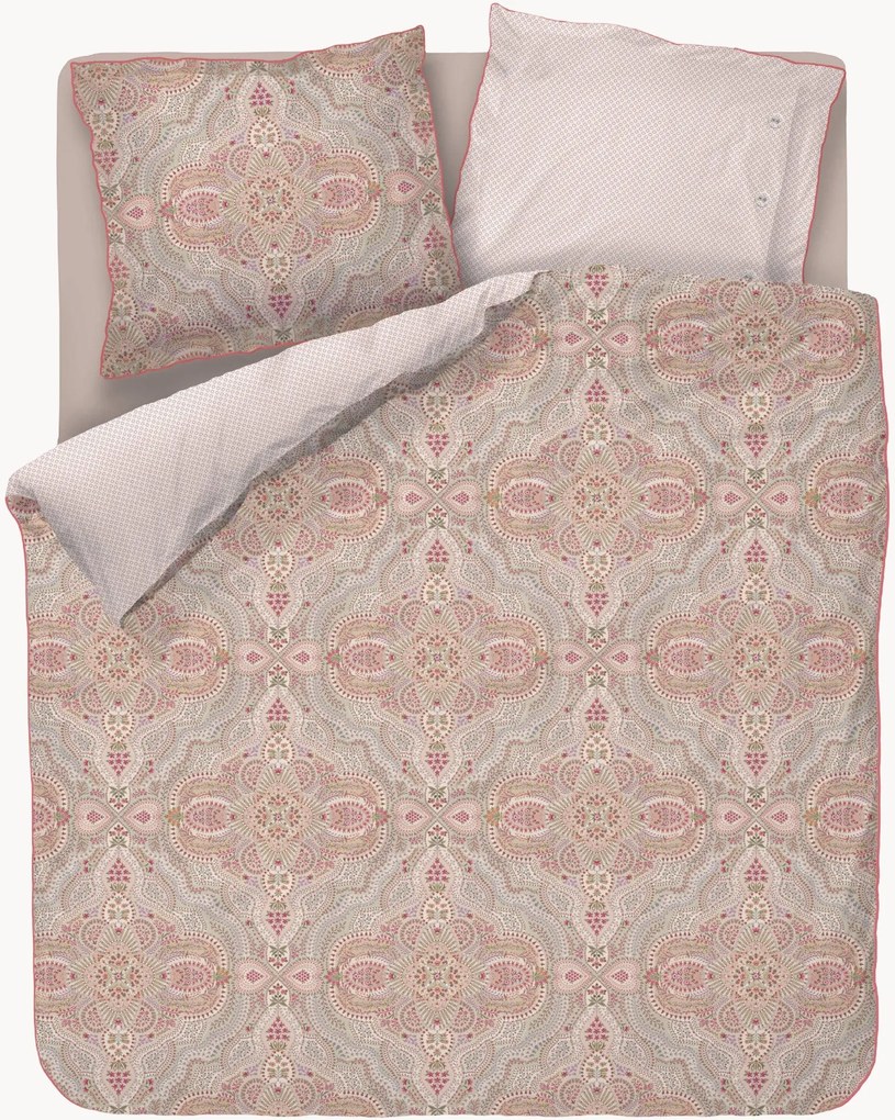 Set di biancheria da letto in percalle di cotone Moon Flower