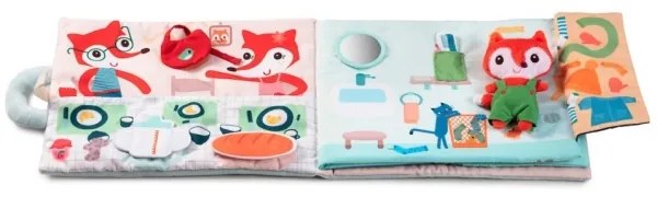 Lilliputiens - Libro tessile Buongiorno Volpe Alice