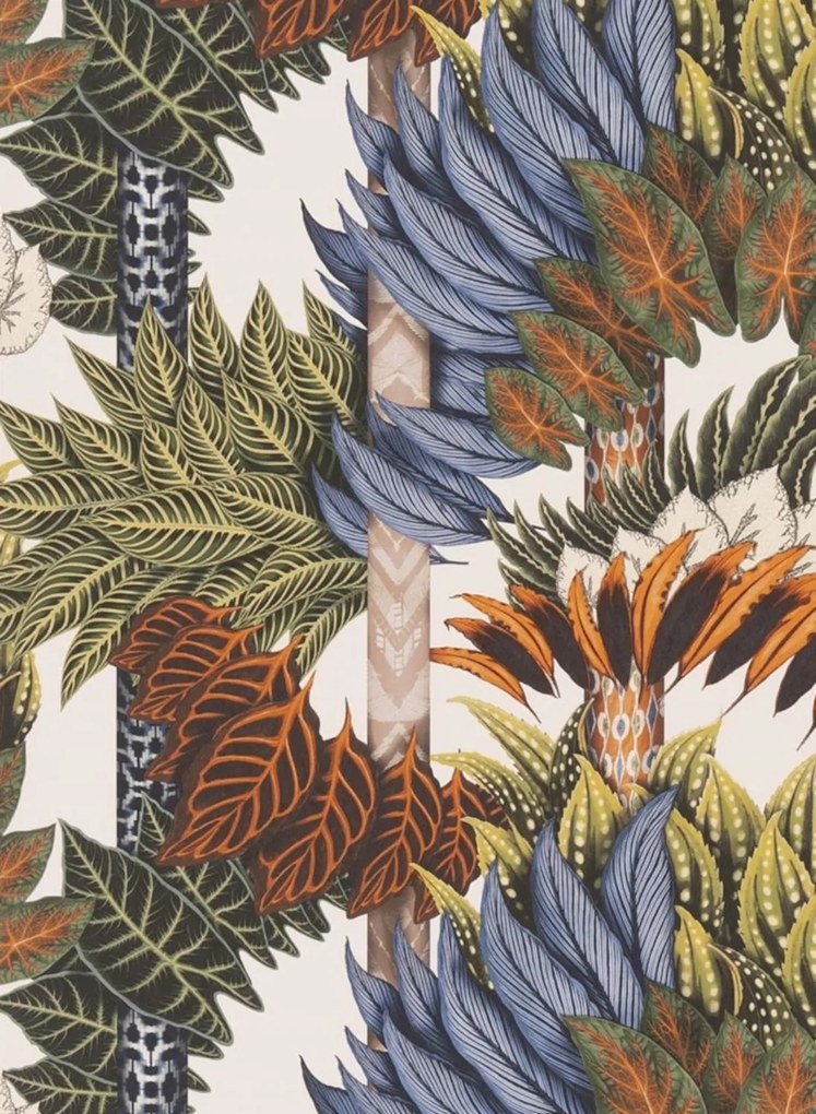 Christian Lacroix Carta da parati Belorizonte - Tangerine