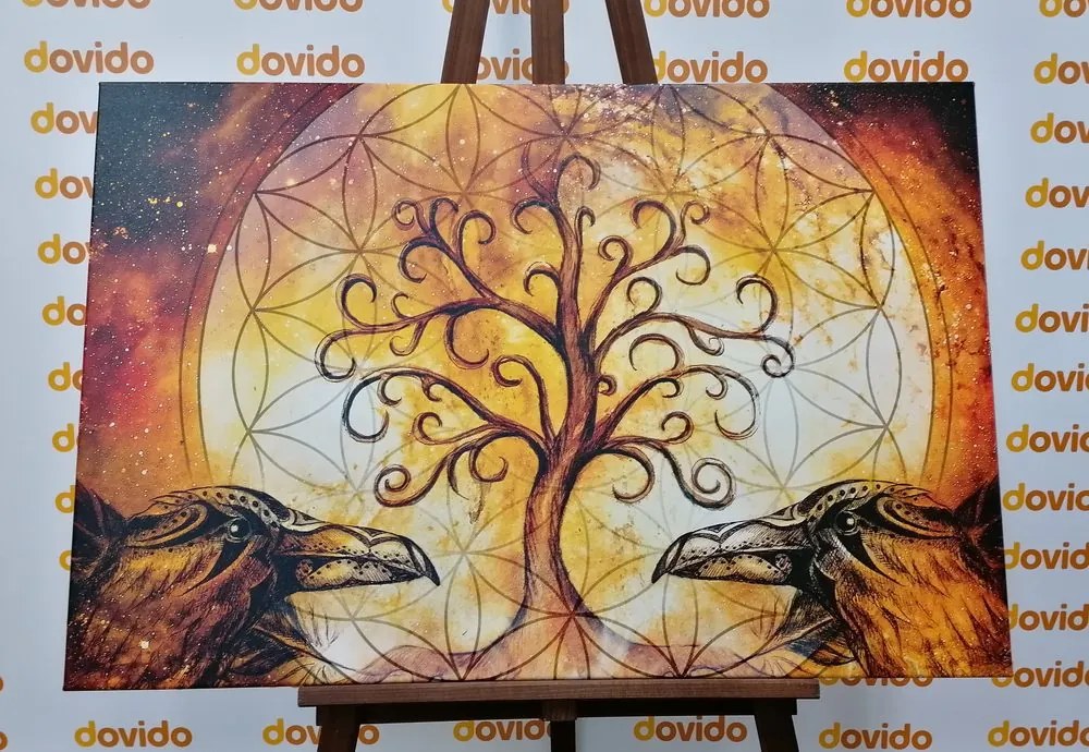 Quadro su tela – Albero della vita magico