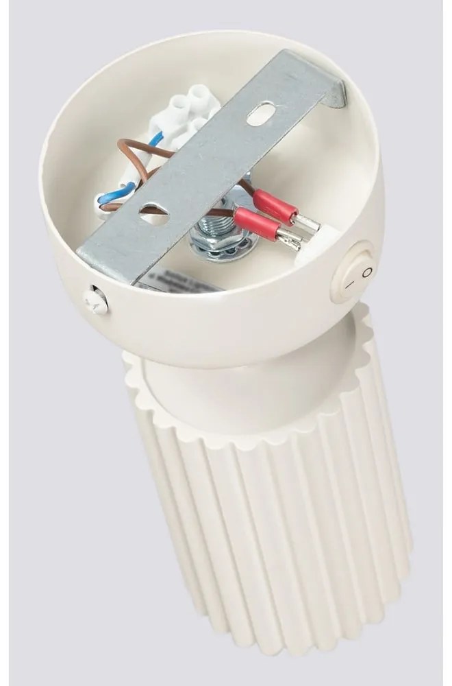 Faretto color crema 8x16 cm Gleam – Sollux