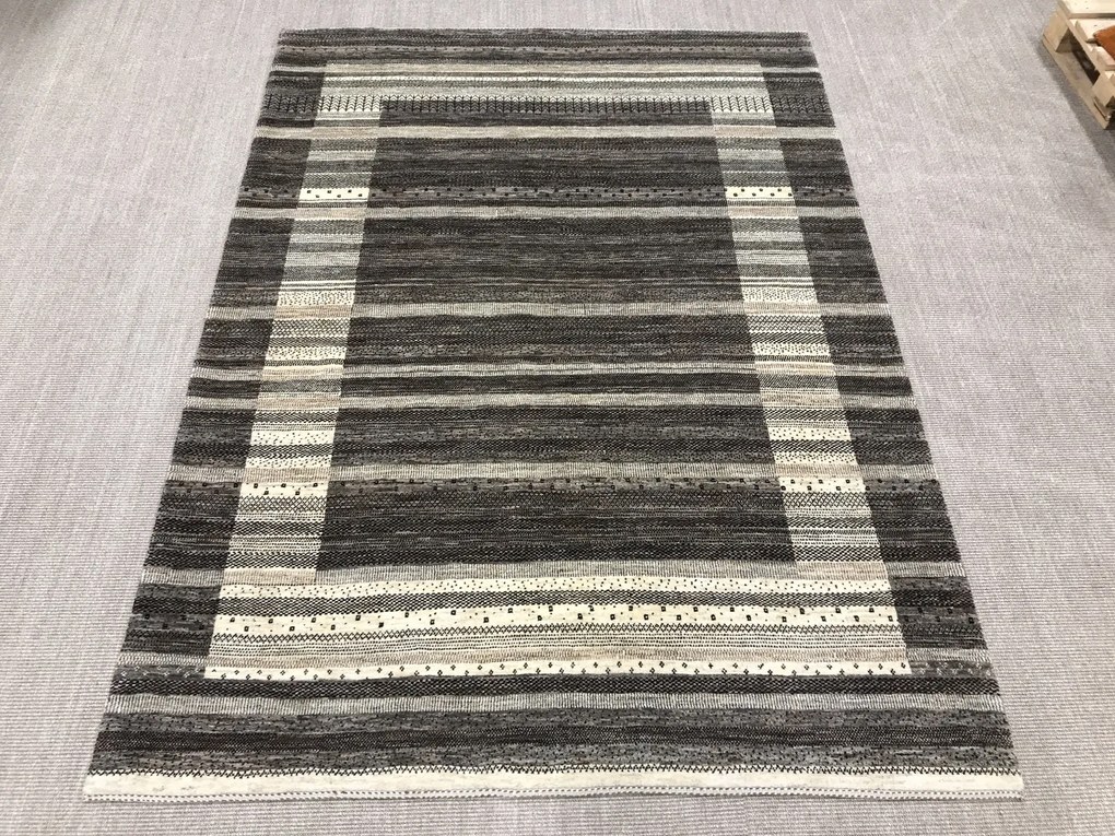 Loribaft Tappeto persiano 180 x 240 Grigio (Iran) Annodato A Mano