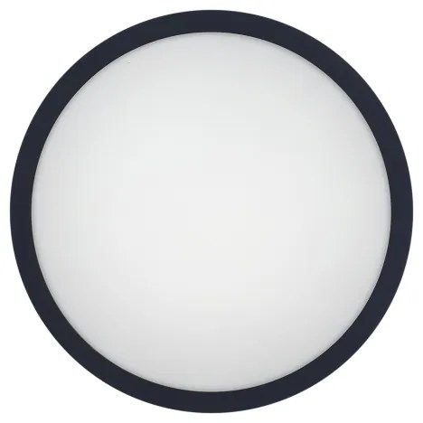 Plafoniera LED da bagno con sensore ELLÉ LED/24W/230V diametro 26 cm IP54 antracite