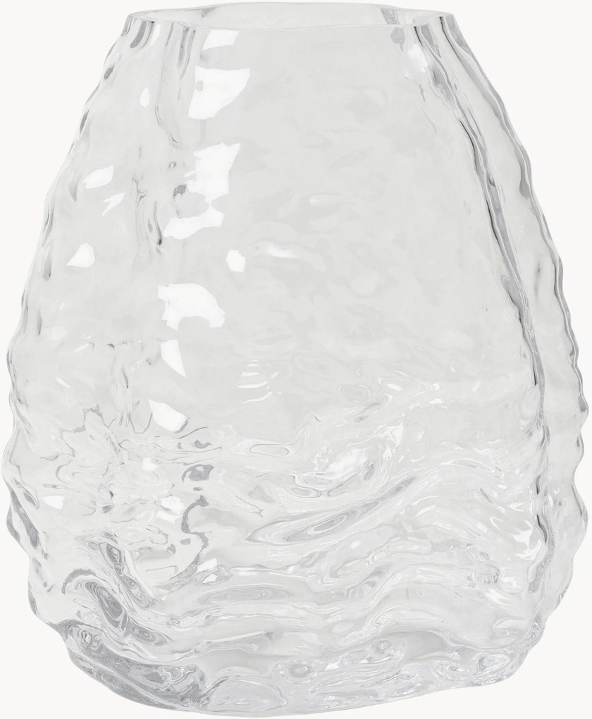Vaso in vetro soffiato Milla, alt. 25 cm