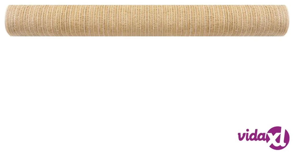 vidaXL Rete per Privacy Beige 1x10 m in HDPE 150 g/m²