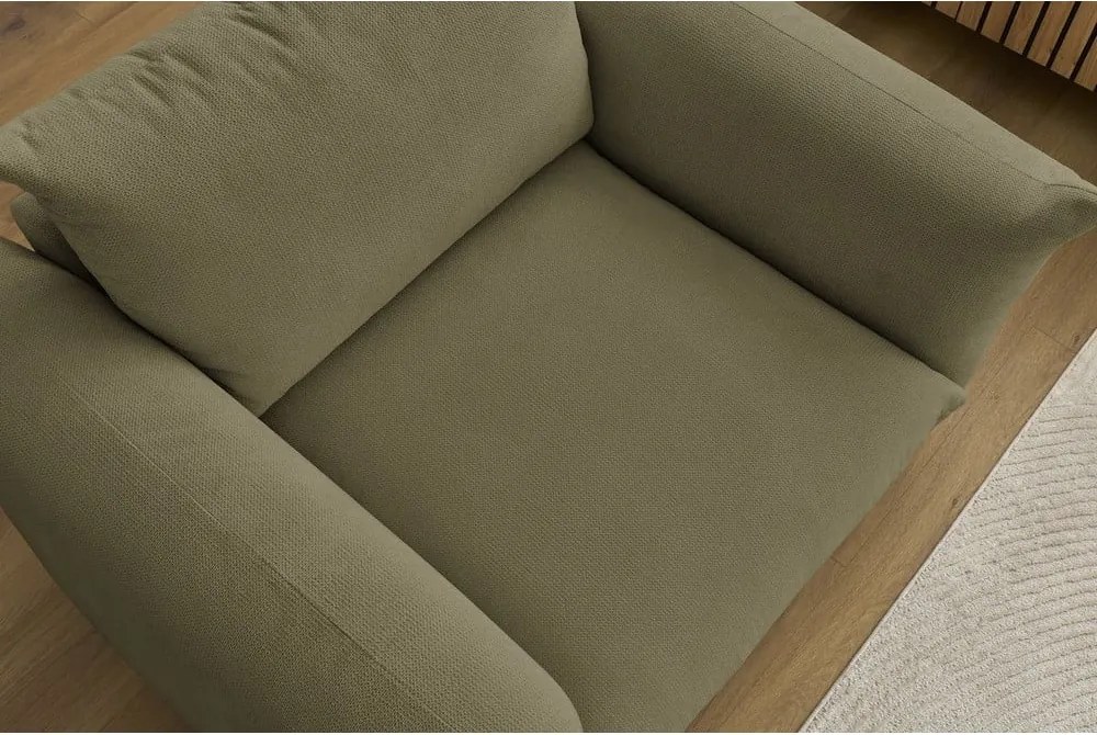 Poltrona in verde chiaro Ernest – Bobochic Paris