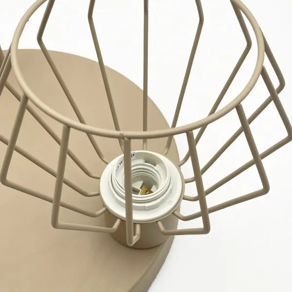 Plafoniera a soffitto AUDREY 3xE27/60W/230V beige