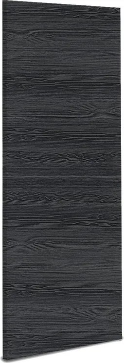 Anta per porta scorrevole Oxford carbone in legno L 90 x H 210 cm