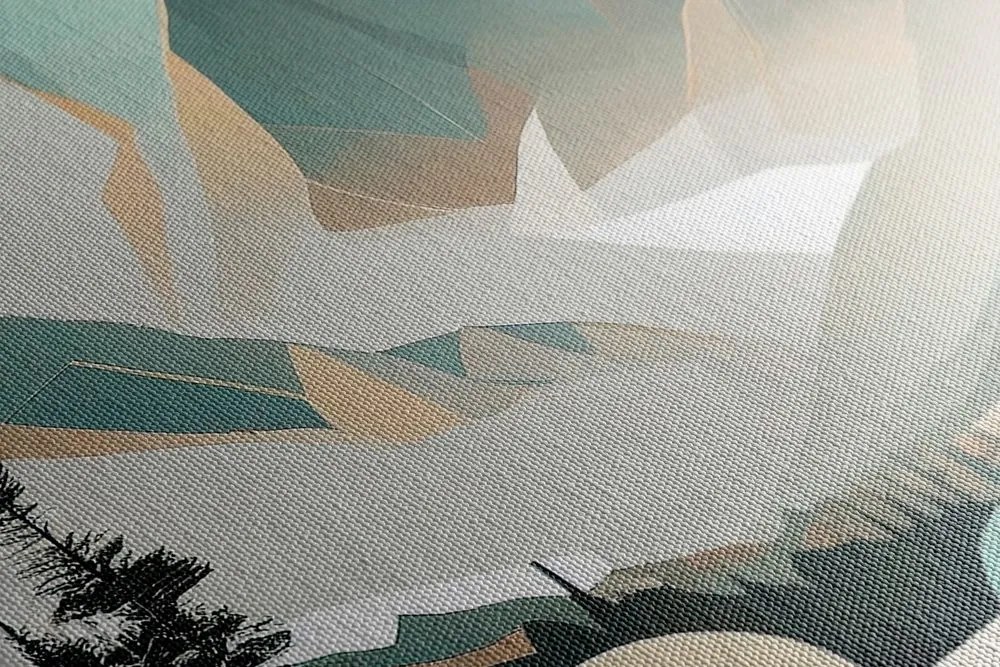 Stampa su tela – Magiche Alte Tatra in design scandinavo