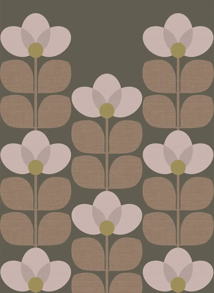 Isidore Leroy Carta da parati panoramica Flower - Sous bois Panel B