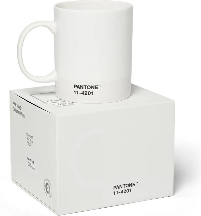 Tazza bianca in ceramica 375 ml Cloud Dancer – Pantone