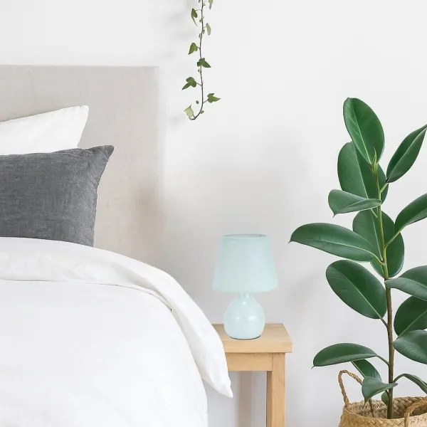 Rabalux 74077 - Lampada da tavolo INGRID 1xE14/40W/230V menta