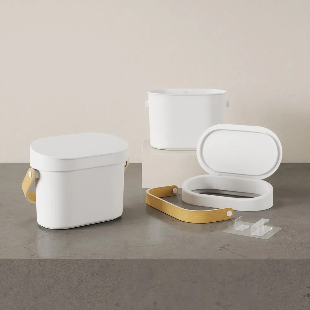 Bidone per l'umido bianco 4 l Bellwood – Umbra