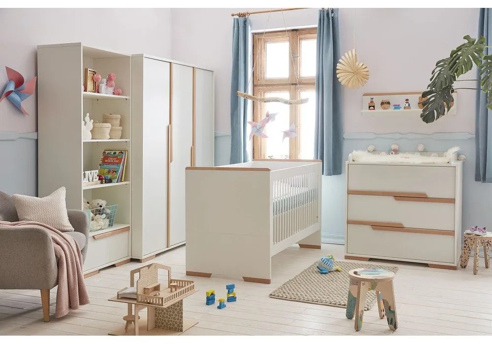 Cassettiera bianca per bambini Snap - Pinio