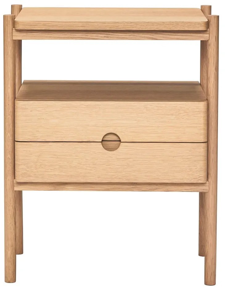 Comodino in rovere naturale Appeal - Hübsch