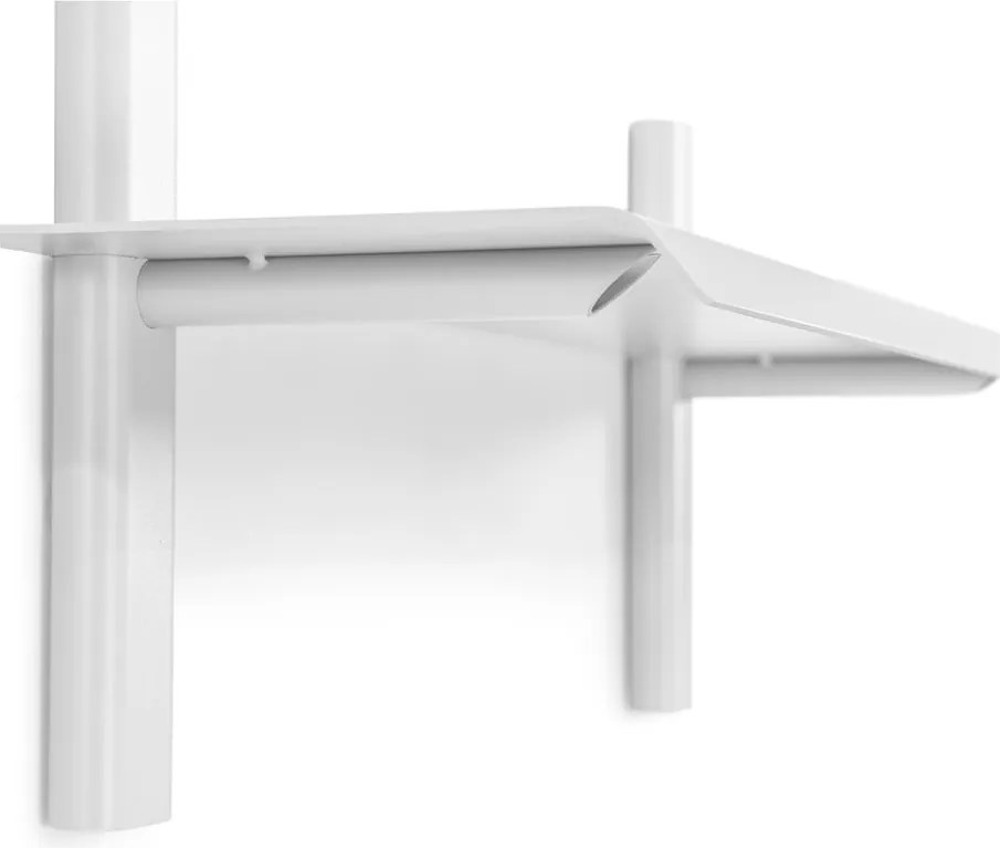 Mensola bianca in metallo 60 cm Hola – Spinder Design