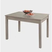 Tavolo pranzo allungabile Olmo in legno nobilitato cm 80x120/160