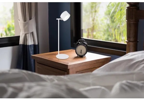 Globo 58436W - Lampada da tavolo LED dimmerabile con funzione Touch 4in1 JORJE LED/4W/5V bianco