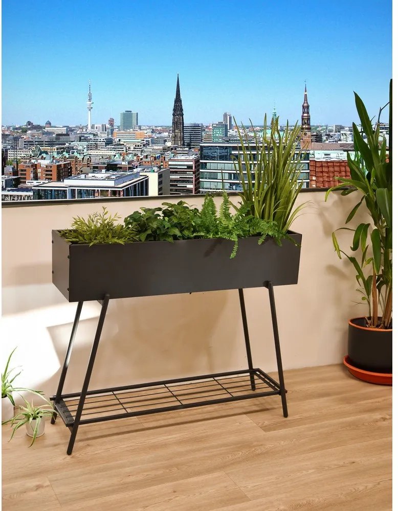 Cassetta rialzata per coltivazione in acciaio 30 cm Jasmine - Garden Pleasure