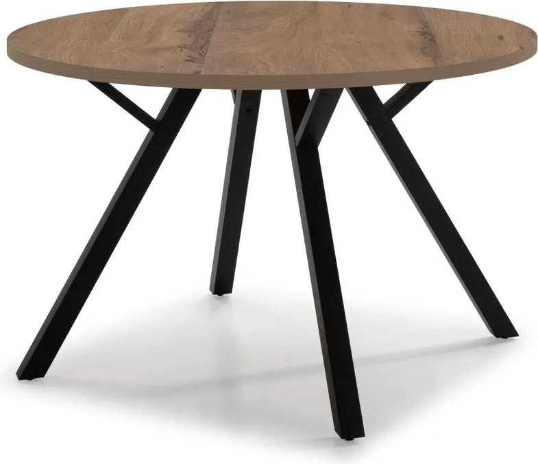 Tavolo da pranzo rotondo in noce ø 120 cm Beni - Marckeric