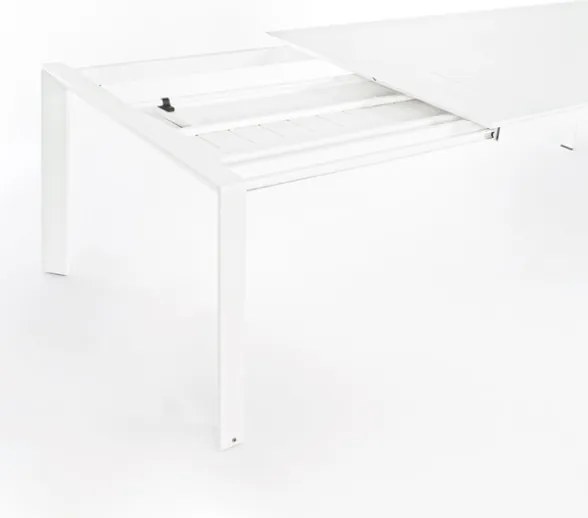 Tavolo Allungabile In Alluminio Bianco Per Esterni 110x200-300 Konnor Bizzotto
