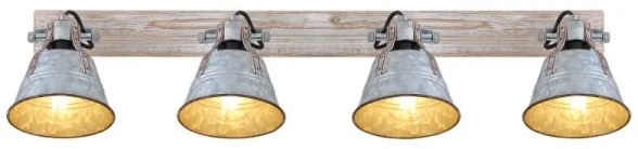 Globo 15366Z-4 - Faretto GÜNTHER 4xE27/60W/230V