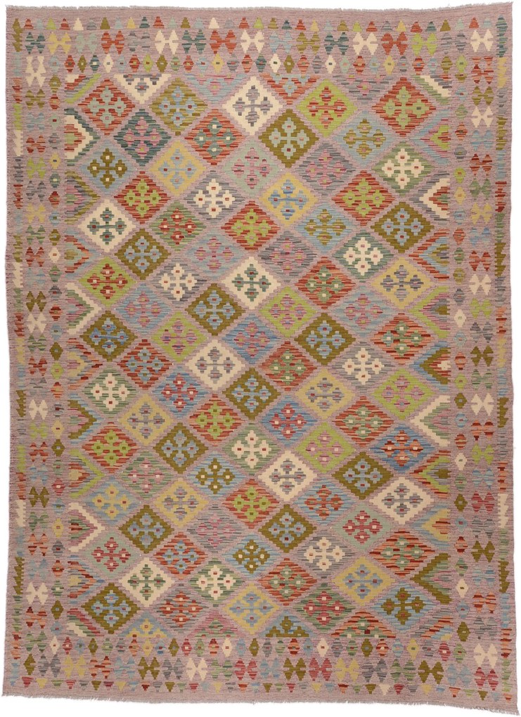 Kilim Tappeto 290x210 (Afghanistan) Tessuto A Mano