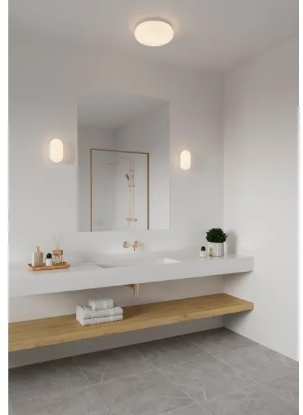 Nordlux - Applique da bagno FOAM 1xE27/55W/230V IP44 bianco