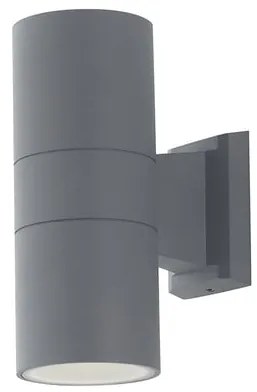 Applique moderno da esterno Jump grigio IP44 E27 INTEC