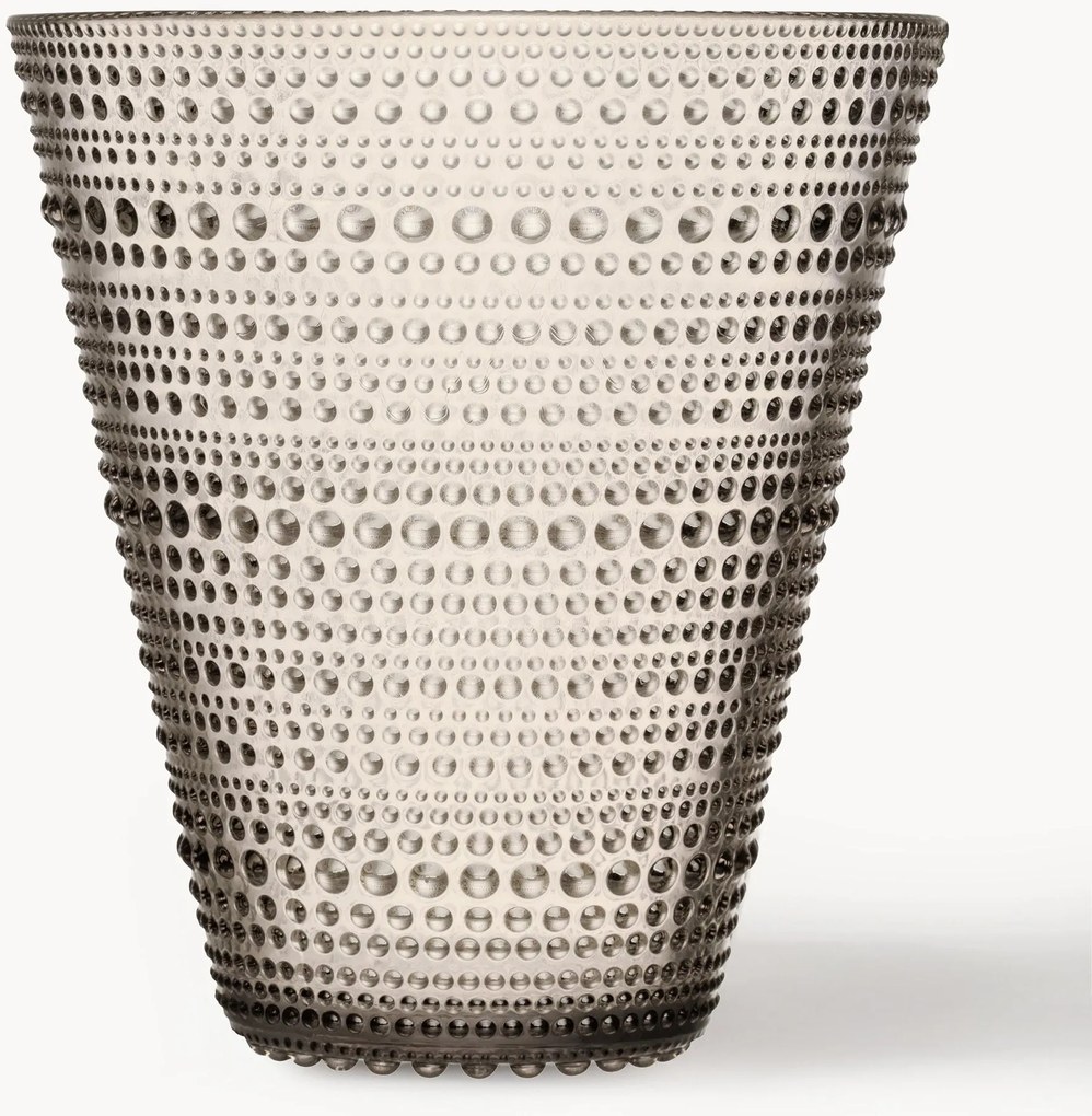 Vaso in vetro Kastehelmi, alt. 15 cm