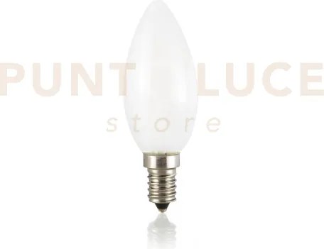 Lampadina attacco e14 oliva in vetro bianca 4 w 440 lm 3000 k ø 35 ...