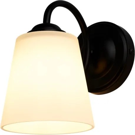 Lampada da parete PAFOS 1xE27/15W/230V nera