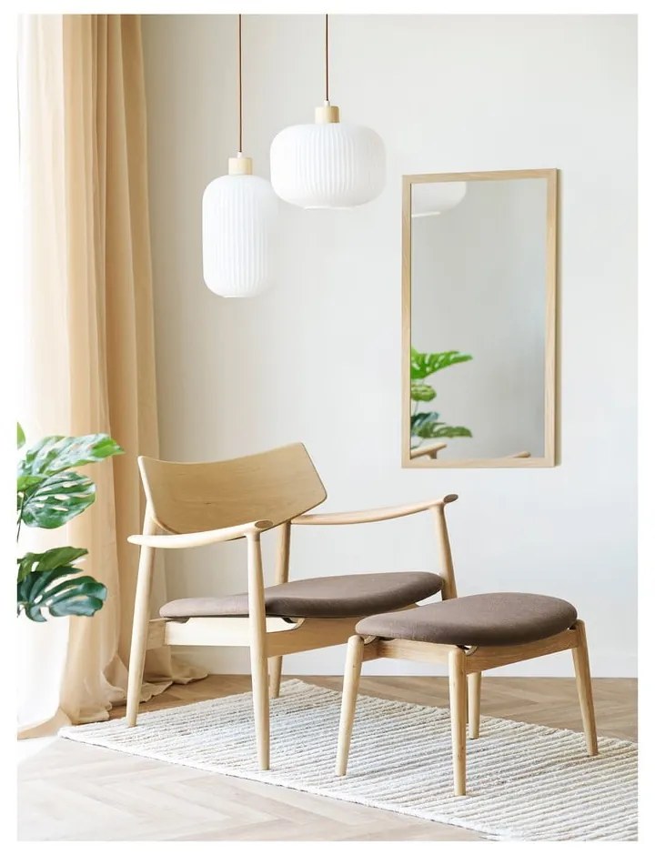 Poggiapiedi marrone Olvera – House Nordic